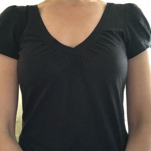 THEORY black cotton/spandex tee